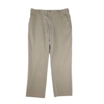 Vtg Y2K Tommy Hilfiger Men&#39;s 38x30 Tan Straight Leg Chino Trouser Pants Preppy - £15.12 GBP