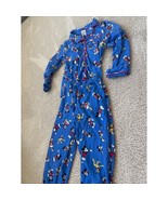 Disney Childrens Pajama Set Size 12 With Mickey &amp; Friends Print In Blue ... - $285.10 MXN