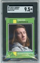 2021 Topps X #14 Trevor Lawrence Green /150 SGC 9.5 SGC 9.5 Mint+ - £77.90 GBP
