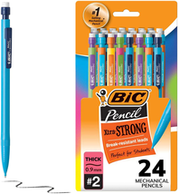BIC Xtra-Strong Thick Lead Mechanical Pencil, with Colorful Barrel Thick... - £8.49 GBP