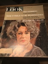 LOOK Magazine – February 8, 1966 Elizabeth Taylor Ted Kennedy Vintage Edition - £7.59 GBP