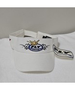 New Fox Racing White Visor Hat Adjustable One Size Fits All - $31.31