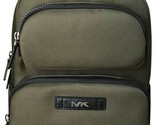 Michael Kors Kent Sport Utility Large Olive Backpack 37U1LKSC50 Army Gre... - $122.75