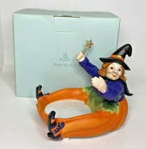 PartyLite Pumpkin Witch Candle Holder New Missing Stars  P8B/P8212 - £15.62 GBP