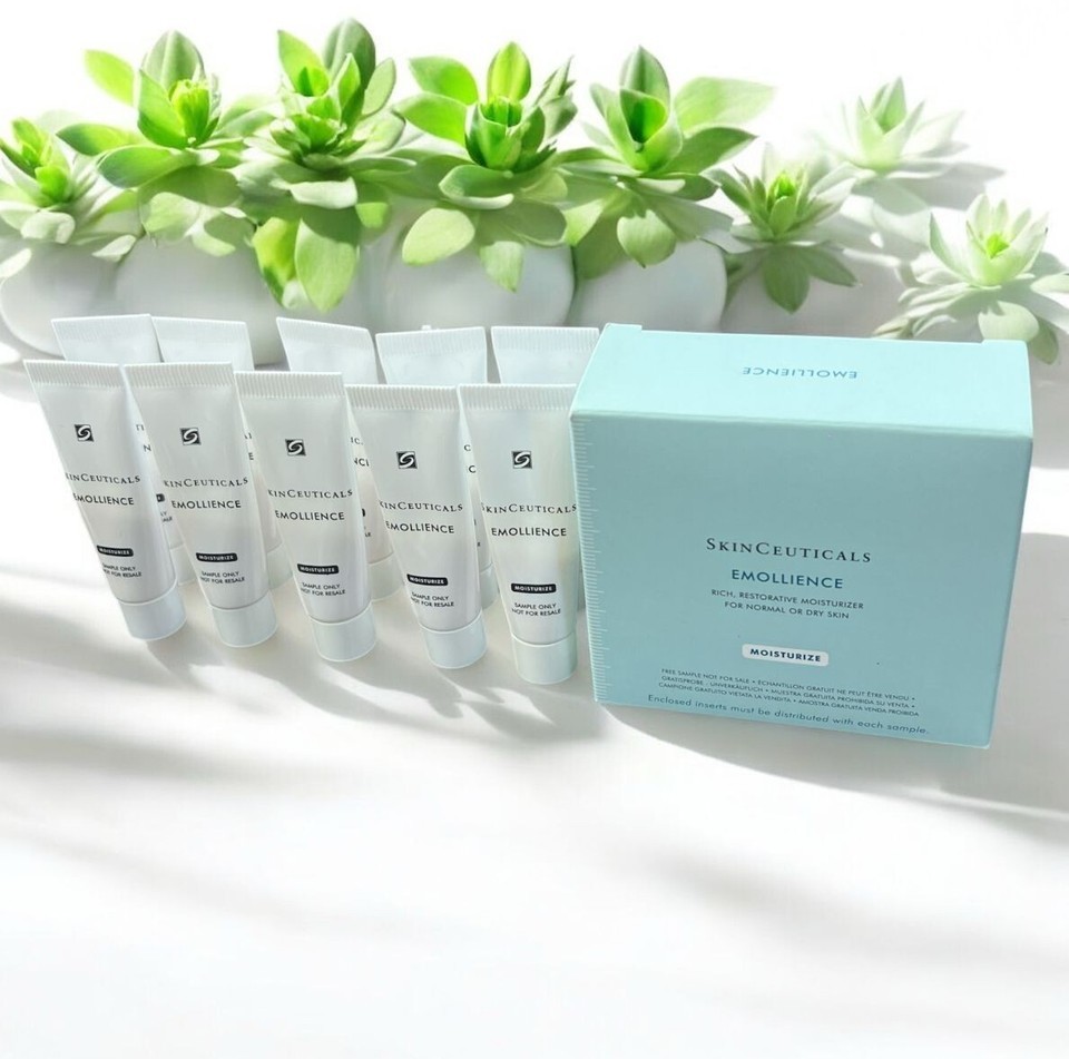 Skinceuticals Emollience Rich, Restorative Moisturizer Normal, Dry Skin 10 X 4ml