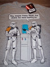 Funny Star Wars Stormtroopers Watercooler T-Shirt Small New w/ Tag - £15.82 GBP