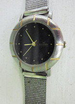Vintage Skagen Denmark Watch 3SGSB Silver Tone with Mesh Stainless Steel Band - £7.55 GBP