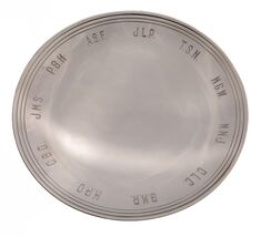 Tiffany &amp; Co. Makers Sterling Silver Windham 8&quot; Footed Cookie Plate 23117 - €1.308,44 EUR