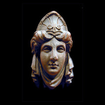Diana Artemis Greek Roman goddess Decorative Wall Relief Sculpture Plaque - $39.59