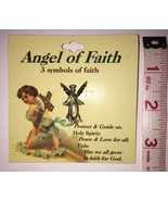 Angel of Faith Tack Pin: Three Symbols of Faith - Angel/Holy Spirit/Fish - £8.47 GBP