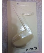 musical note plastic mold. approximately  9.5x4.5 inches - $18.86 MXN