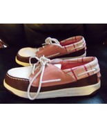 Women Timberland Shoes, Size 7M, Leather, Multicolored, Lace Up, 38959 EUC - $76.13 CAD