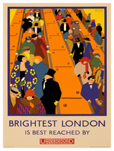 Quality POSTER.Victorian London Underground Subway.Home Bedroom Design art.722 - £14.06 GBP+