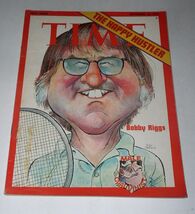Bette Midler Time Magazine Vintage 1973 Bobby Riggs Mort Drucker Cover Art* - $14.99