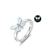 New Luminous Smart Ring – Glowing Blue Tech Infused Fashion Accessory - $18.79 CAD
