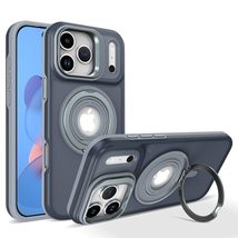 Generic Case for iPhone 16 Plus (Color: Gray) Magnetic Silicone Grip Rin... - $46.29
