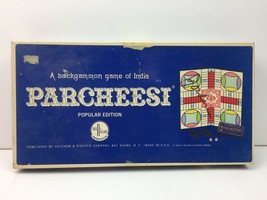 Vintage Parcheesi Board Game 1964 Selchow &amp; Righter Popular Edition - £35.17 GBP