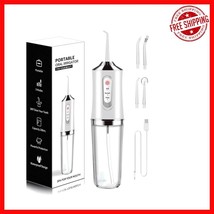 Cordless Water Flosser with 3 Modes &amp; 4 Tips - Travel Friendly Teeth Cle... - $331.60 MXN