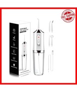 Cordless Water Flosser with 3 Modes &amp; 4 Tips - Travel Friendly Teeth Cle... - $330.21 MXN