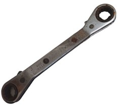 Blue Point RYA1214 3/8&quot; 7/16&quot; 12 Pt Directional Ratcheting Offset Box Wrench - £7.74 GBP