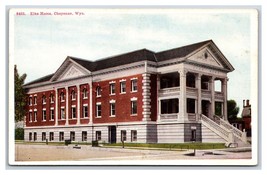 Elks Home Cheyenne Wyoming WY UNP WB Postcard V3 - $2.92