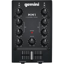Gemini MM1 2-Channel DJ Mixer - $69.95
