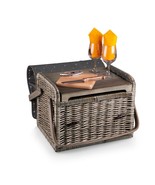 Kabrio Wine &amp; Cheese Picnic Basket Set with Lid For 2, Size, (Anthology ... - $201.55 CAD