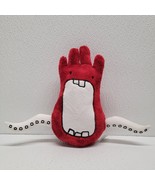 Zeezees Snacks Plush Red Monster Tentacles 8&quot; Stuffed Toy - $24.65