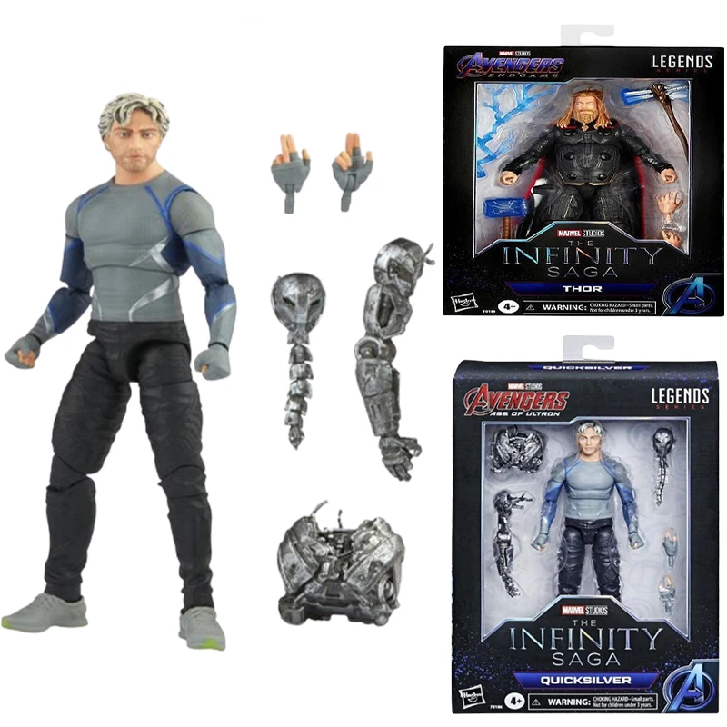 Marvel Legends Quick Silver Captain America Fat Thor Infinite War Movie Series - £45.32 GBP+