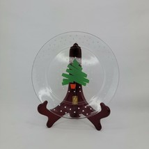 Arcoroc France Christmas Tree Confetti 1988 DAYTON HUDSON - 8” Plate - £7.50 GBP