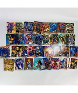 Lot of 30+ Vintage Fleer 1996 Marvel X-Men Collectible Trading Cards - $285.40 MXN