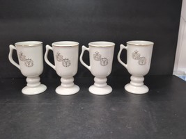 RX Medical Caduceus Irish Coffee Mugs Doctor Nurse Pharmacist 4 Vintage ... - $677.40 MXN