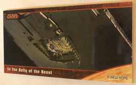 Star Wars Widevision Trading Card 1997 #1 In The Belly Of The Beast - £1.98 GBP