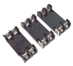 LOT OF 3 MARATHON 6R30A2B FUSE BLOCK HOLDERS 600V, 30A - £31.93 GBP