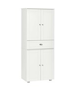 HOMCOM 72&quot; White Kitchen Pantry Cabinet - $605.87 CAD