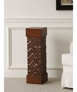 interoknack Modern Solid Wood Pedestal Stand, Hand-Carved Decorative Col... - $45,102.58 MXN