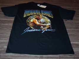 Vintage Style Indiana Jones Temple Of Doom T-Shirt Mens Medium 1980's Movie New - $19.80