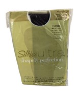 Silkies Pantyhose Ultra Shapely Perfection Off Black Barely 110106 Small - £14.78 GBP