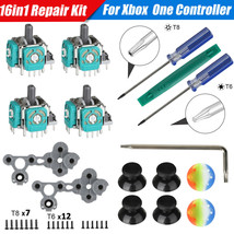 3D Analog Joystick Replacement Set Full Repair Tools Kit for Xbox One Controller - £17.32 GBP