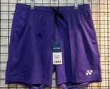 Yonex 21S/S Men&#39;s Badminton Shorts National Team Pants Purple [US:L] NWT... - $44.91