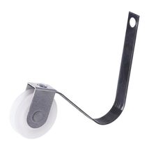 Black 1 in. D Plastic/Steel Roller Assembly 2 pc - $8.95