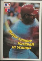 VINTAGE 1990 Major League Baseball in Stamps Hardcover Book Complete Set - £31.60 GBP