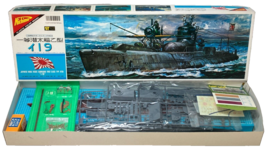 Nichimo 1/200  I-19 Submarine Motorized Plastic Model Kit Imperial Japanese Navy - £109.00 GBP