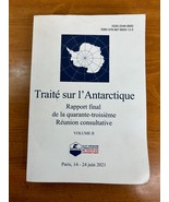 French Language Antarctic Treaty Final Report 43rd Meeting Paperback 202... - £34.57 GBP
