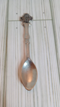 Vintage Silver Plated Jerusalem Mini Spoon Unbranded - $10.88