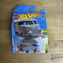 Hot Wheels HW Art 8/10 Mattel Gray Kool Kombi Toy Car 353/365. 2017 - $8.00