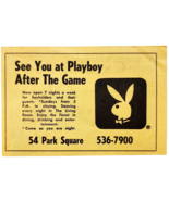 1971 Boston Playboy Club Hotel Advertisement Bar Lounge Park Square DWF21 - $558.77 MXN