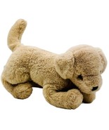 Douglas Cuddle Toys Yellow Labrador Lab Dog Plush Pink Tag Vintage 11 inch - $18.69