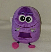 Fisher-Price Netflix Give Me A Squeeze Talking Storybot Purple Shapes Bo 4.5&quot; - £11.59 GBP