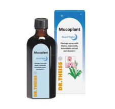 2 × DR THEISS GOOD NIGHT HUSTENSAFT MUCOPLANT PLANTAIN SYRUP SORE THROAT... - $59.99